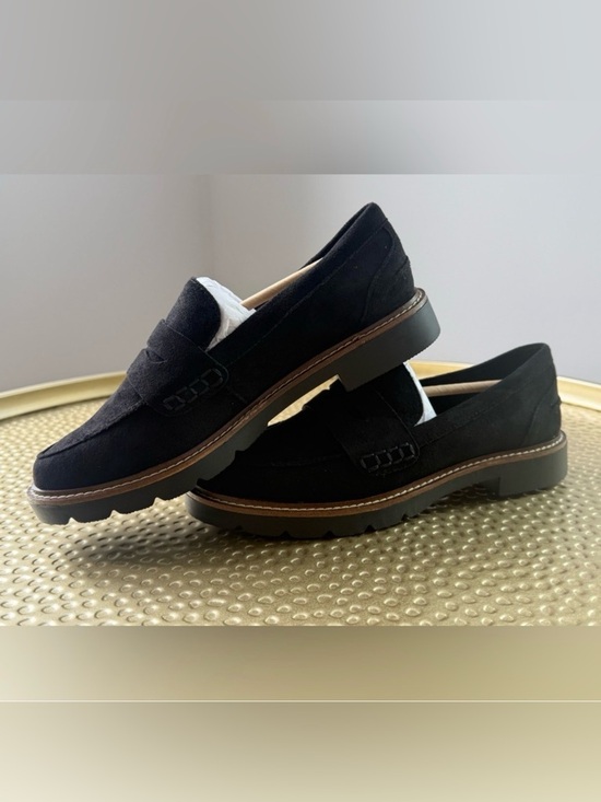 Anne Klein Shoes - Ann Klein Flex black suede loafers